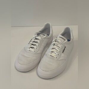 adidas Men’s 3MC White Canvas Sneakers